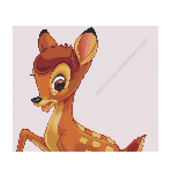 Cross Stitch Chart - Bambi - The Fawn